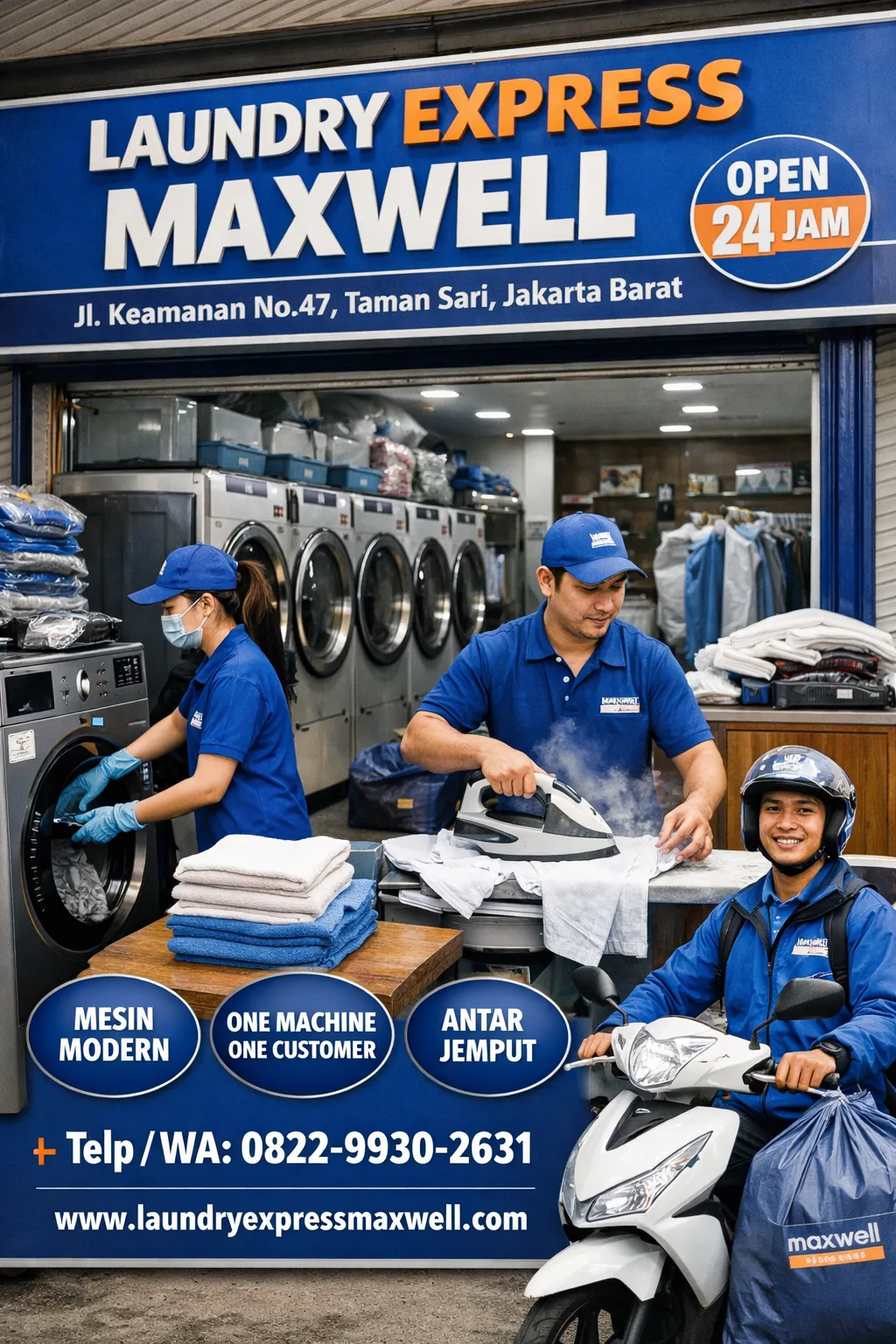 Mami Laundry Express: Solusi Cepat untuk Kebutuhan Laundry di Cilacap